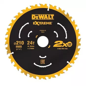 Kotúčový pílový list DeWALT DT20432-QZ 21 cm s wolfrámovokarbidovým povlakom