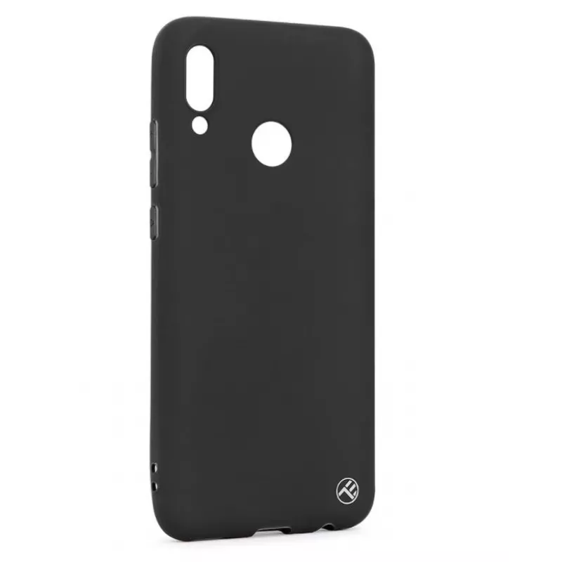 Puzdro na mobil Tellur pre Huawei Y9 2019 — matný silikón, čierne