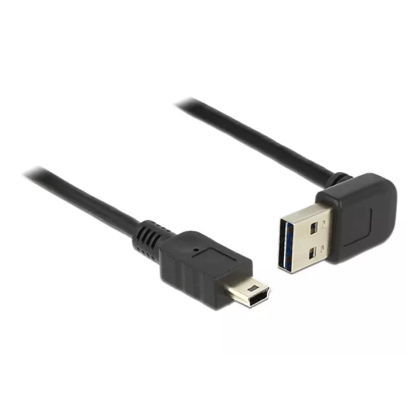 USB kábel DeLOCK 1 m USB 2.0-A na Mini-USB B čierny