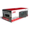 Internetové rádio JVC RA-E981B — Wi‑Fi & Bluetooth streaming, DAB+, FM, 2x5W, 40 pamätí staníc, USB, AUX, LCD displej