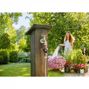 Gardena AquaCount 18350-20 vodomer, čierna/sivá/oranžová