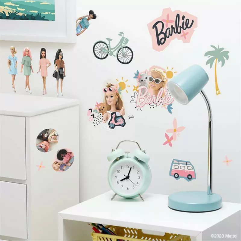 Paladone Barbie personalizačné nálepky na stenu