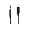Belkin kábel Lightning na konektor slúchadiel - Lightning samec na stereo mini konektor samec - 91.4 cm - čierny - pre Apple iPhone (Lig