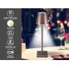 Nabíjateľná stolová lampa Beper P201UTP103, dotykový vypínač, 2 W