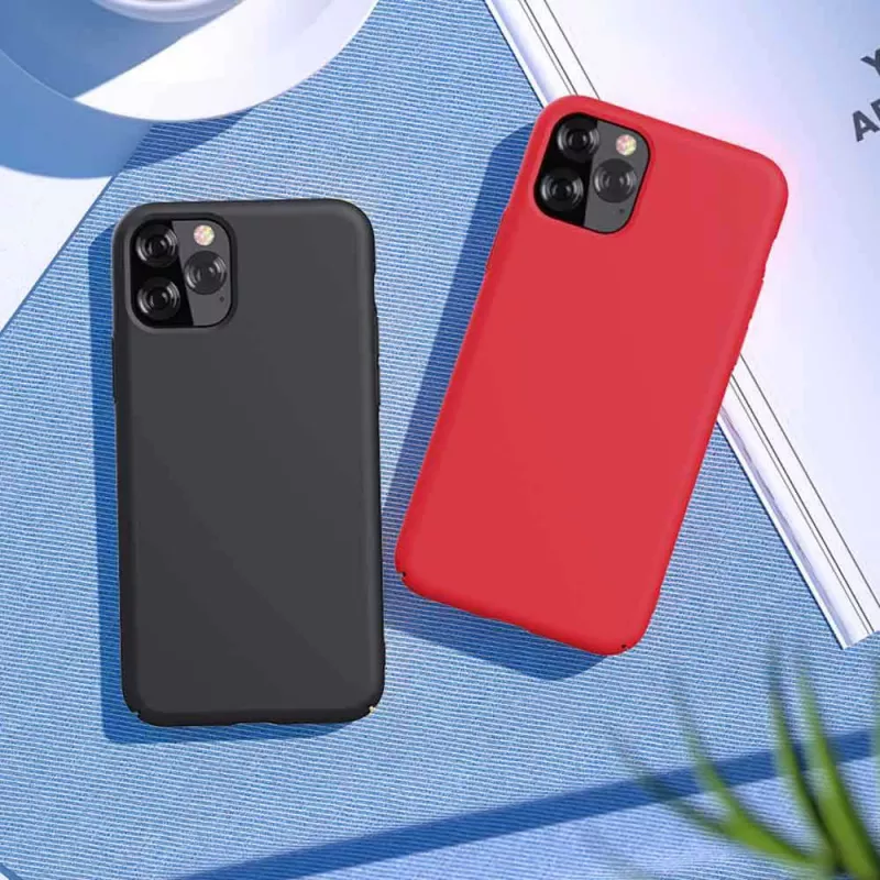 Silikónové puzdro Devia Nature Series pre iPhone 12 Pro Max – čierna, soft-touch ochranné puzdro