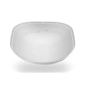 Podložka pod mačacie WC PETKIT P9221 — voštinová záchytná, sivá, 23,6 x 15,7 palca