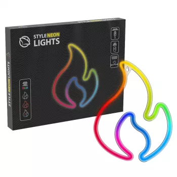 Dekoratívne neónové svetlo MANTA SNL58RGB — RGB LED pásik s meniacimi sa farbami, model SNL58RGB