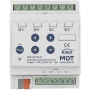 MDT AKD-0410V.02 stmievač 4-násobný, 4TE, REG, 1-10V, RGBW (AKD-0410V.02)