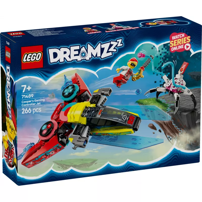 Lego 71489 DREAMZzz Cooperov lietajúci videohrový ovládač, stavebná hračka