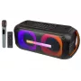 BLOW DJBOX 30-392# Bluetooth reproduktor 250 W s diaľkovým ovládaním a mikrofónom, USB, microSD, AUX, TWS, vstavaná batéria, čierny