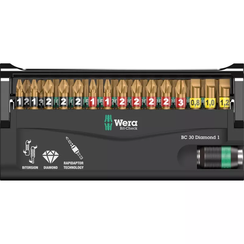 Wera BC 30 Diamond 1 bit do skrutkovača 30 ks
