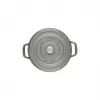 Staub La Cocotte okrúhly liatinový hrniec 26 cm, grafitovosivý