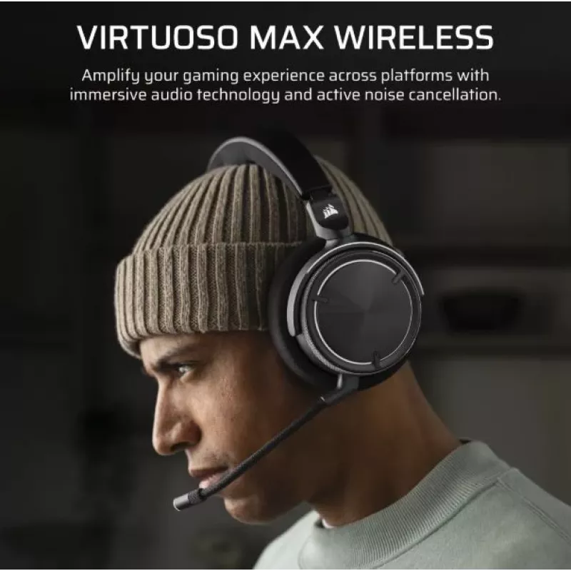 Slúchadlá Virtuoso Max Wireless Carbon