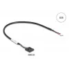 DeLOCK 90781 sériový konvertor repeater izolátor USB 2.0 RS-232 čierna zelená