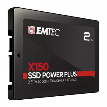 Emtec X150 Power Plus - SSD - 2 TB - interný - 6,4 cm (2,5
