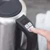 Elektrická kanvica Gastroback 1 L 1000 W čierna nerezová oceľ