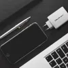 Nabíjačka QOLTEC 100W GaN USB-C Dual PD 5–20V 1,5–5A, 2×USB-C