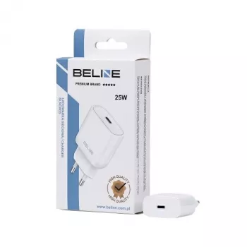 Nabíjačka Beline Beli02167 25W USB-C PD 3.0 – USB-C rýchlonabíjačka, 25W výstupný výkon