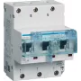 Hager HTN350E. Menovitý prúd: 50 A. Počet modulov (max.): 4,5 modulu. Šírka: 85 mm, hĺbka: 81 mm, výška: 110 mm (HTN350E)