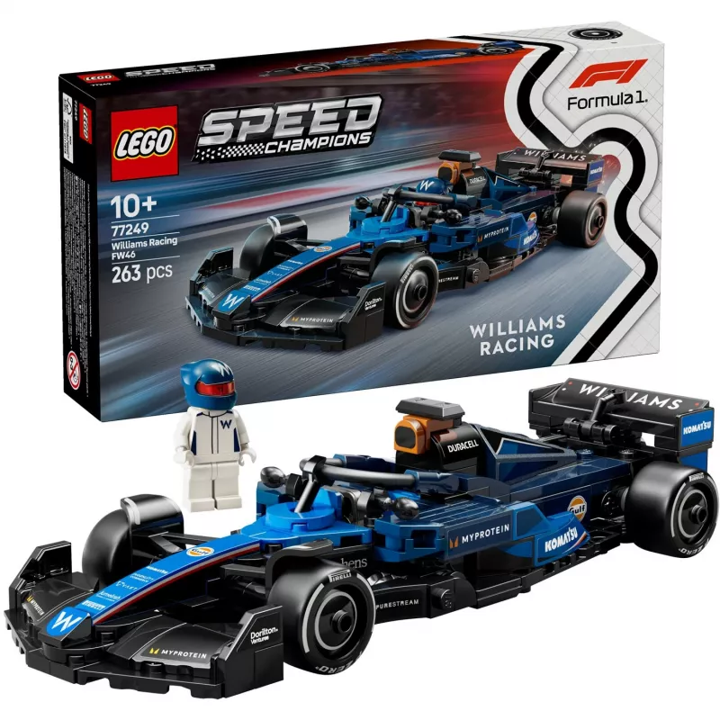 LEGO SPEED CHAMPIONS 77249 Williams Racing FW46 F1 pretekárske auto