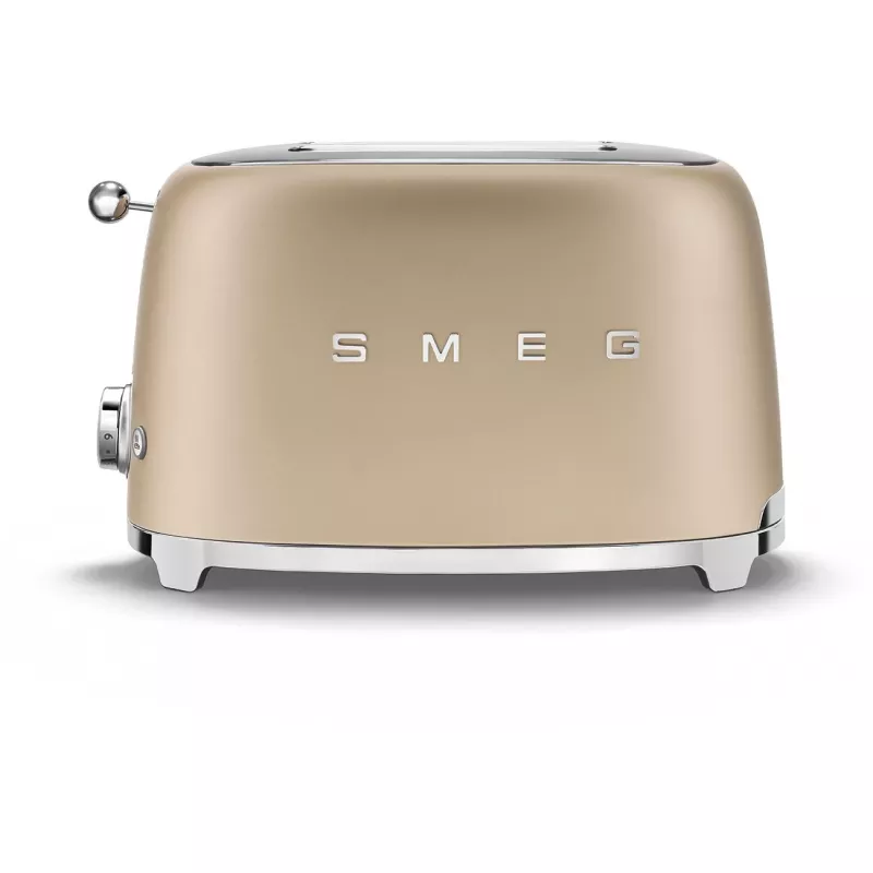 Hriankovač Smeg 50's Style TSF01CHMEU 2 plátky zlatý 950W
