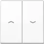 JUNG AS 591-5 PBF WW - biela - 509 VU - 539 VU - IP44