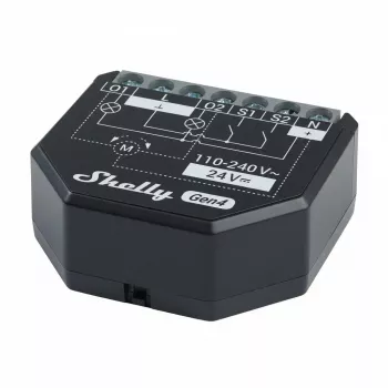 Sada s 2 Shelly 2PM Gen4 Zigbee/Matter ovládačmi