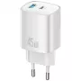 Nabíjačka T66 45W GaN CC290 USB-A + USB-C
