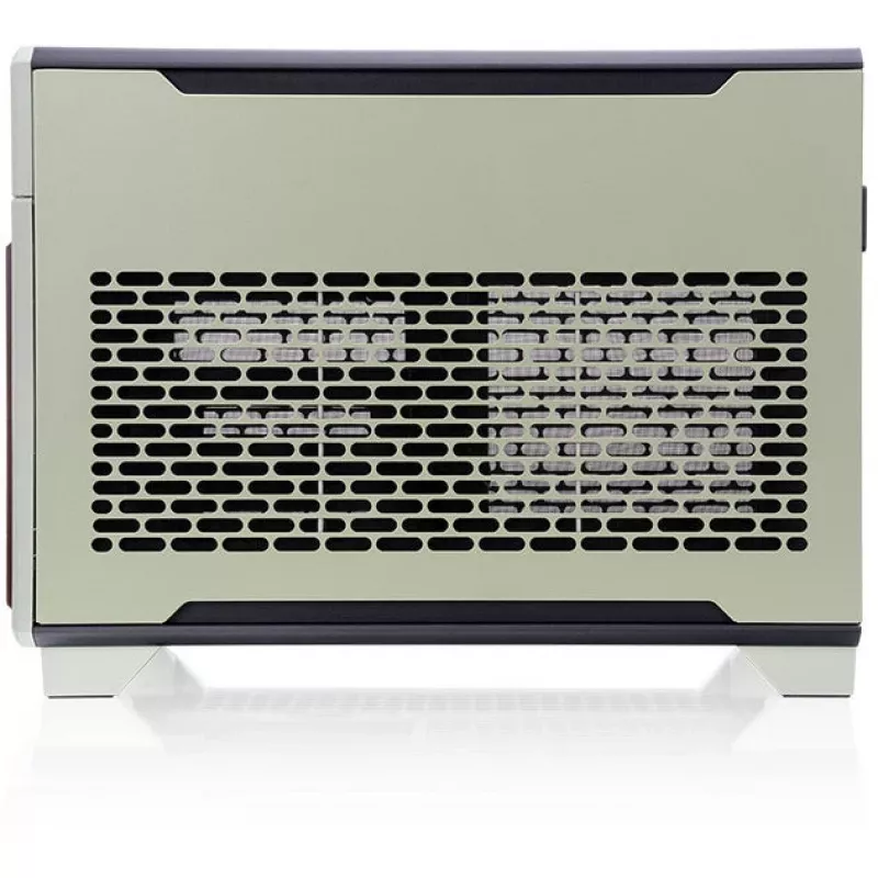 Mini skriňa THERMALTAKE TR100 WS Matcha zelená, kompaktný dizajn, podpora mini-ITX/microATX