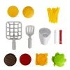 Play Burger Shop Set KLEIN 7336 — kompaktná, ľahko čistiteľná hračka na hranie rolí pre deti