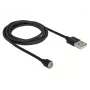 USB kábel DeLOCK 85724 USB 2.0 1,1 m čierny