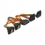 Interný napájací kábel DeLOCK 60153 0,15 m 4 x SATA 15-pin