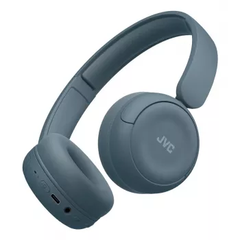 Headset JVC HA-S59W — káblový & bezdrôtový Bluetooth, supraaurálny, hlavový most, 20 – 20000 Hz, 1,2 m kábel, modrý