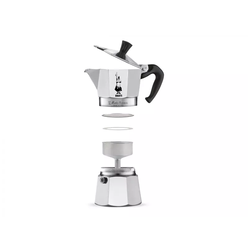 Bialetti Moka Express moka kanvica 0,3 L hliník, čierna