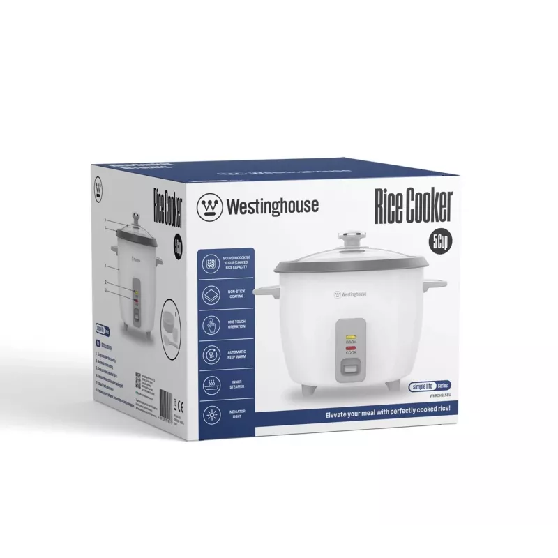 Westinghouse WKRCHSL5EU ryžovar, 1 L, 400 W, biely