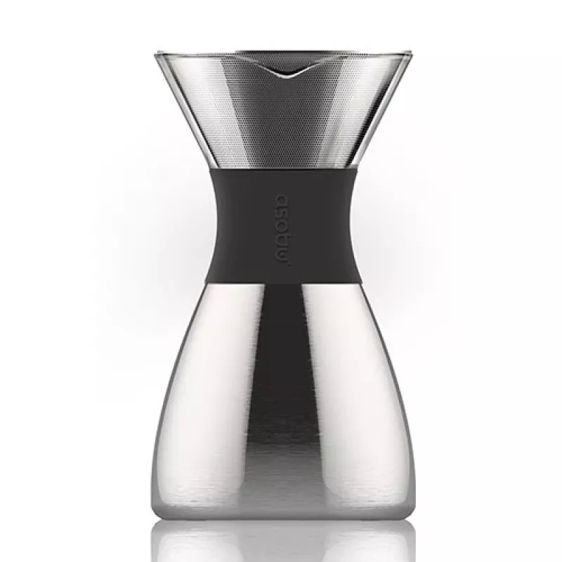 Asobu PourOver Cold Brew prípravník kávy čierny, strieborný