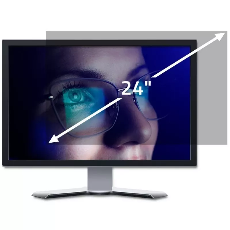 Filter proti videniu Qoltec 51061 pre 61 cm (24 palcov) monitor