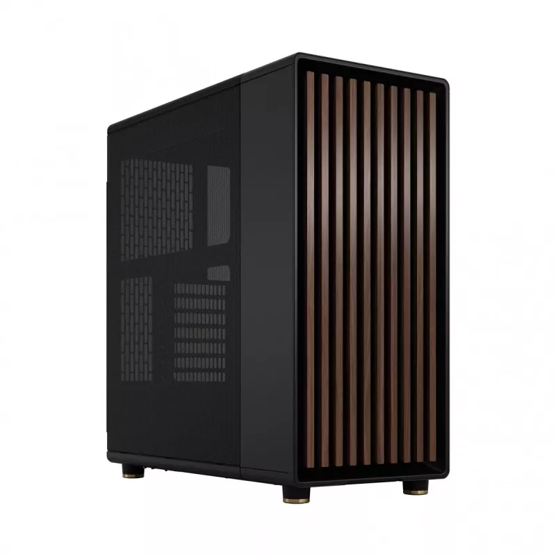 Fractal Design North Charcoal čierna Mesh Mid-Tower skriňa – čierna
