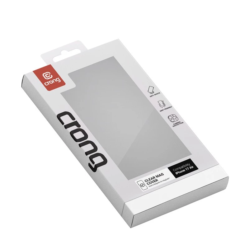 Ochranné MagSafe puzdro Crong pre iPhone Air transparentné