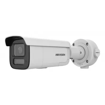 Hikvision Pro Series 4MP AcuSense Strobe Light and Audible Warning motorizovaná varifokálna bullet sieťová kamera