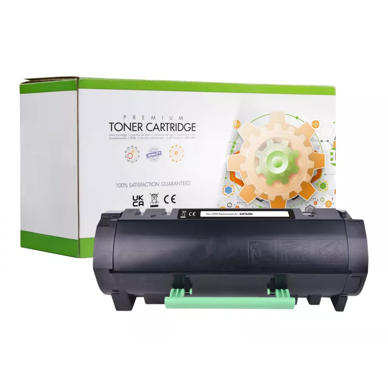 Static Control kompatibilný toner pre Lexmark 56F2U00 / 002-06-R562U čierny