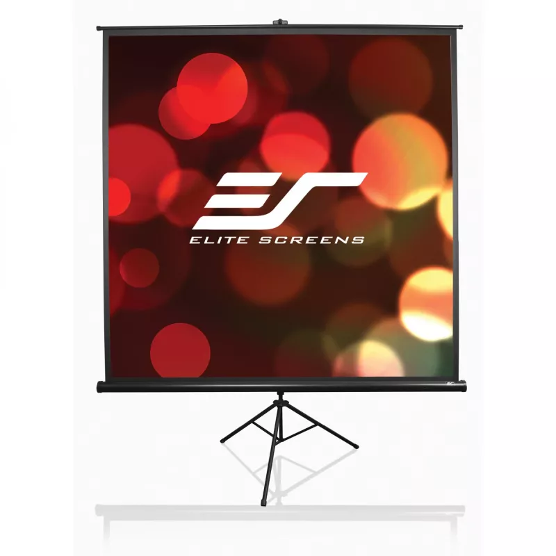Elite Screens | prenosné statívové plátno | T100UWH | uhlopriečka 100 palcov | 16:9 | čierna