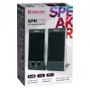 Stolové/regálové reproduktory DEFENDER SPK-170 2.0, 4 W RMS, káblové USB 5 V, 3,5 mm, čierne