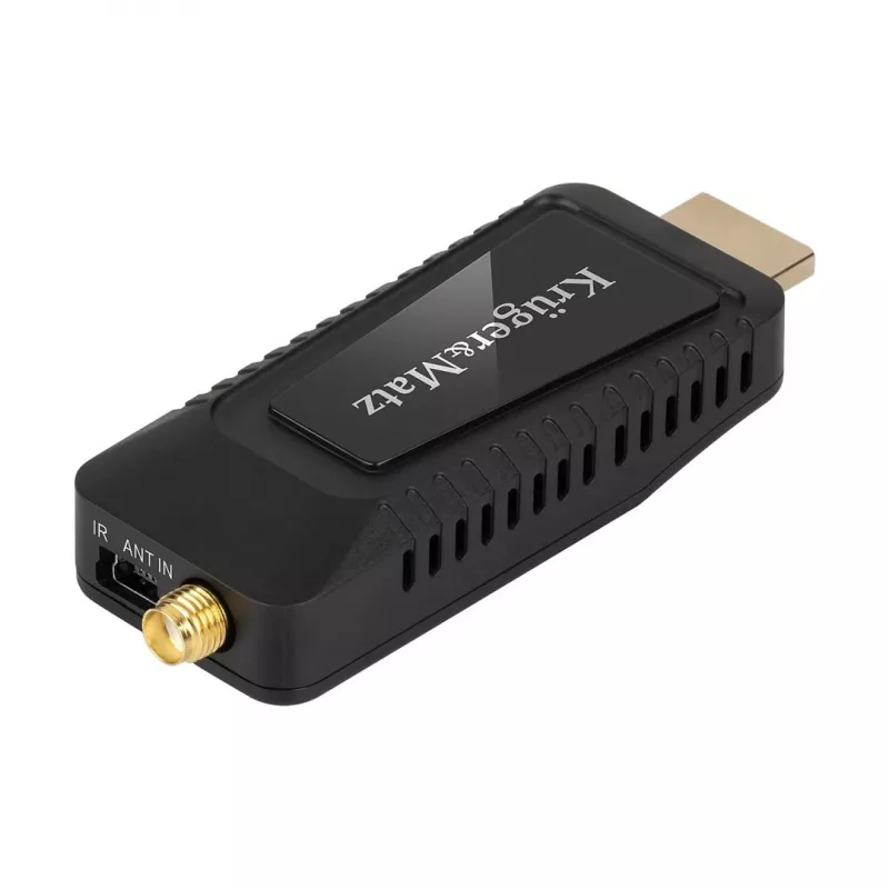 Mini DVB-T2 H.265 HEVC tuner KRUGER & MATZ KM9998, 470–862 MHz, 1 tuner, HDMI, USB, 720p
