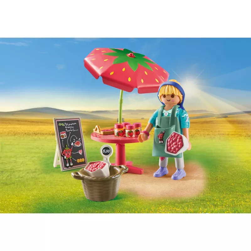 Playmobil Country Stánok s domácim jahodovým džemom