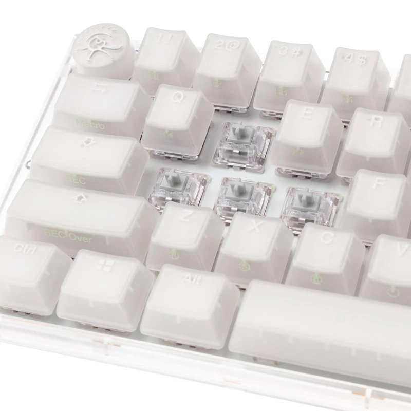 Ducky One 3 Aura White Mini klávesnica Gaming USB QWERTY US International
