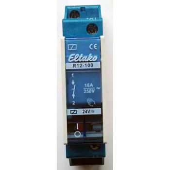 Eltako Electronics spínacie relé 1S 16A R12-100-24V DC (22100055)