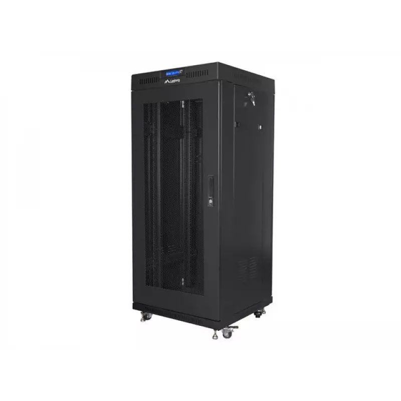 LANBERG STOJACI RACK ROZVRÁDZAČ 19 27U 600X600 ČIERNY