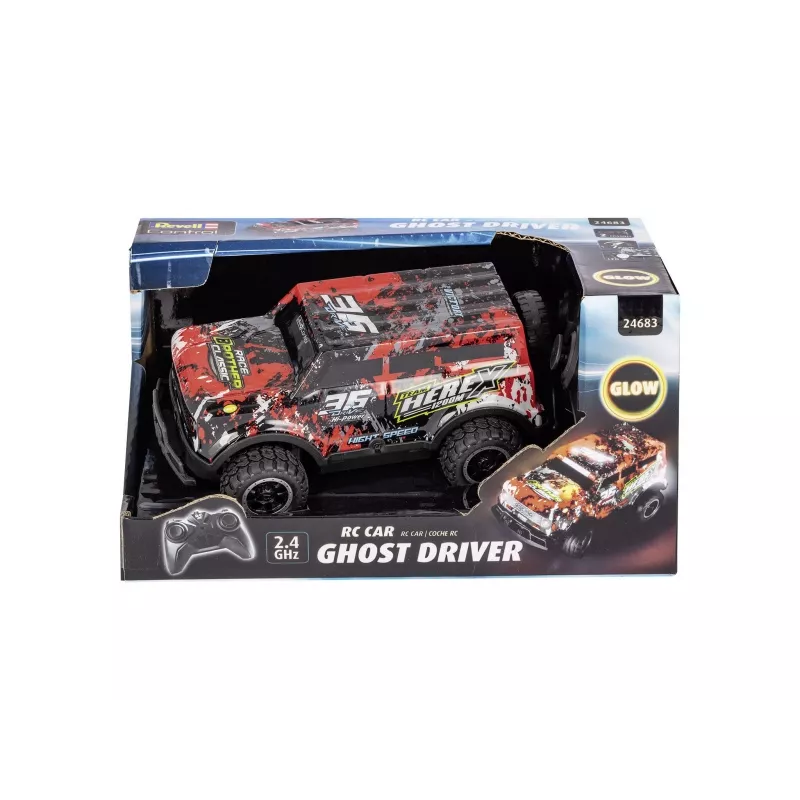 REVELL RC auto Ghost Driver červená 24683