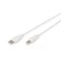 Assmann USB prepojovací kábel, Type-A - B M/M, 3,0 m, vhodný pre USB 2.0, UL, béžový (AK-300102-030-E)